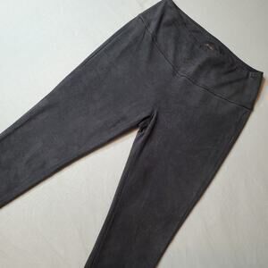J McLaughlin Womens Size M Lori Leggings Faux Suede Pants Pull On Gray